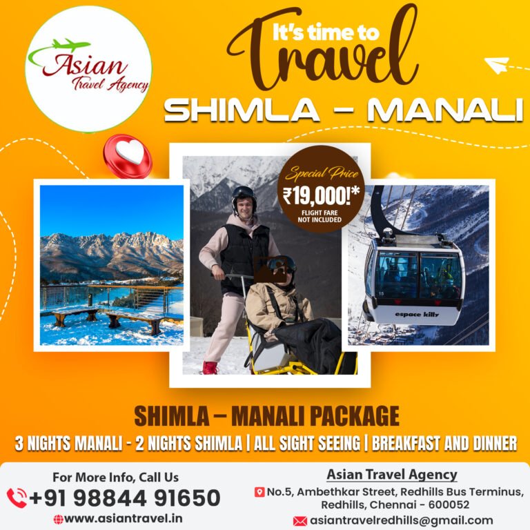 Best Shimla Manali travel deals