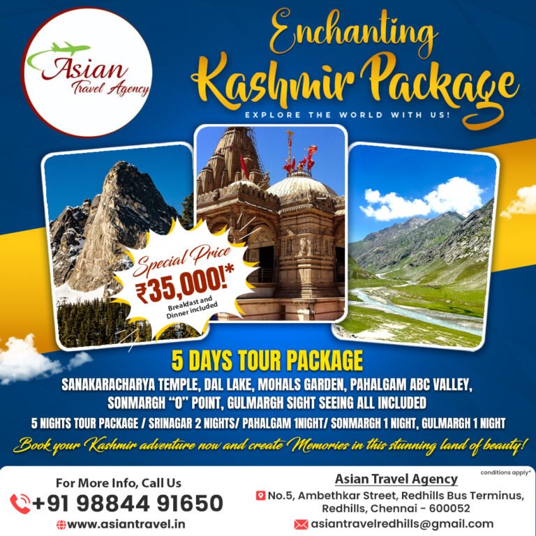 5 Days Kashmir Tour Packages