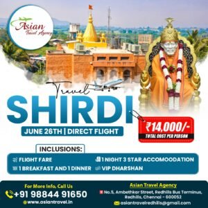 Shirdi Tour Package from Chennai